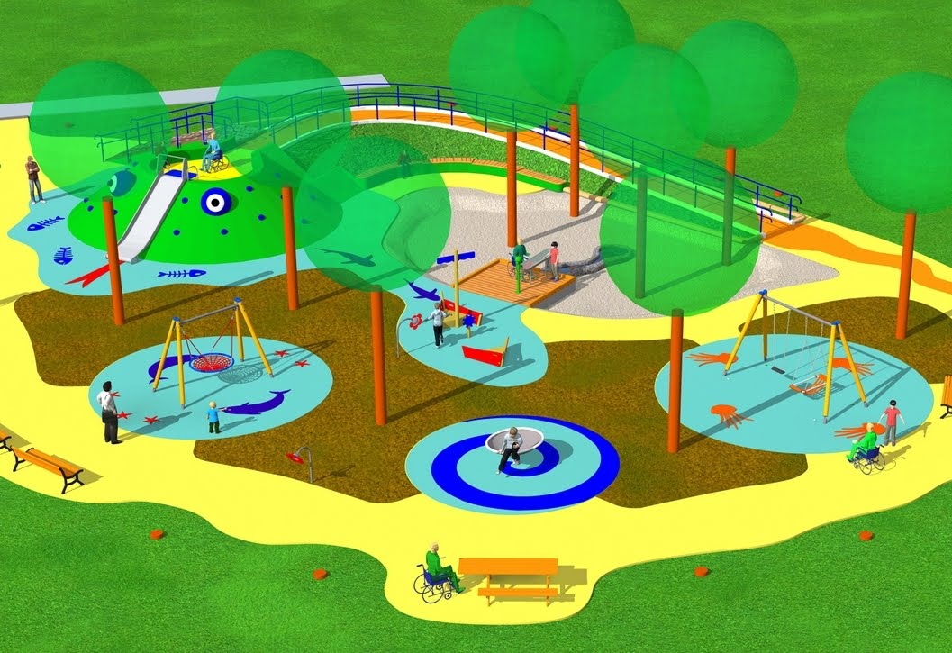 Un nuovo parco giochi per tutti i bambini