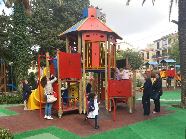 Inaugurato parco giochi a Corleone