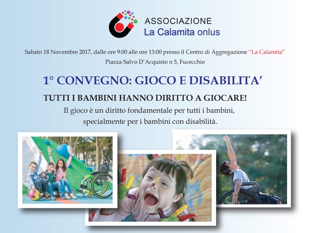 1° Convegno: Gioco e Disabilità