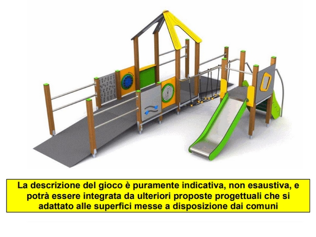 Adeguamento e risistemazione aree gioco Unione Comuni Montiferru Sinis