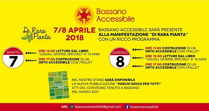 Bassano Accessibile e “Parchi gioco per tutti”