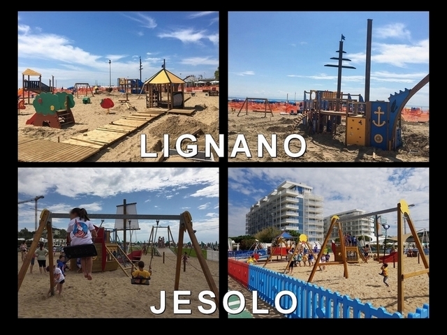 Lignano e Jesolo: parco “inclusivo” su sabbia…