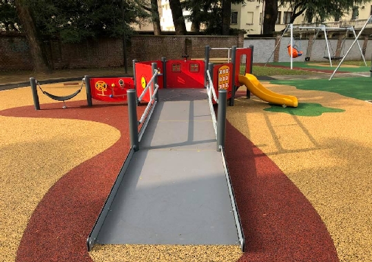 A Gallarate apre il parco inclusivo senza fondi regionali