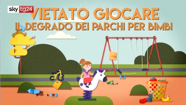 Vietato giocare, il degrado dei parchi per bambini