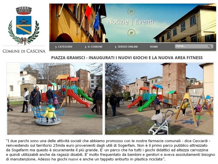 Giochi inclusivi a Cascina?