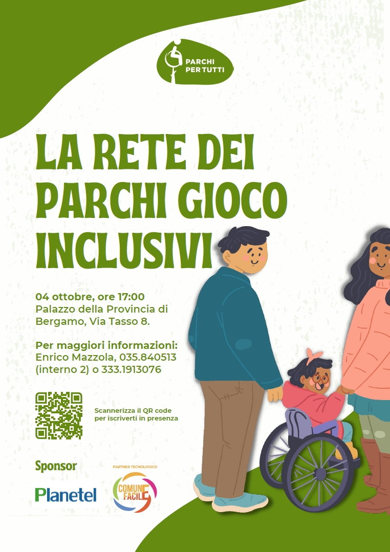 Presentazione Rete Parchi giochi inclusivi e App destinata ai cittadini e alle famiglie